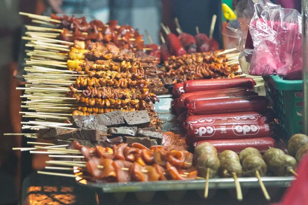 Filipino Street Food in the Philippines
