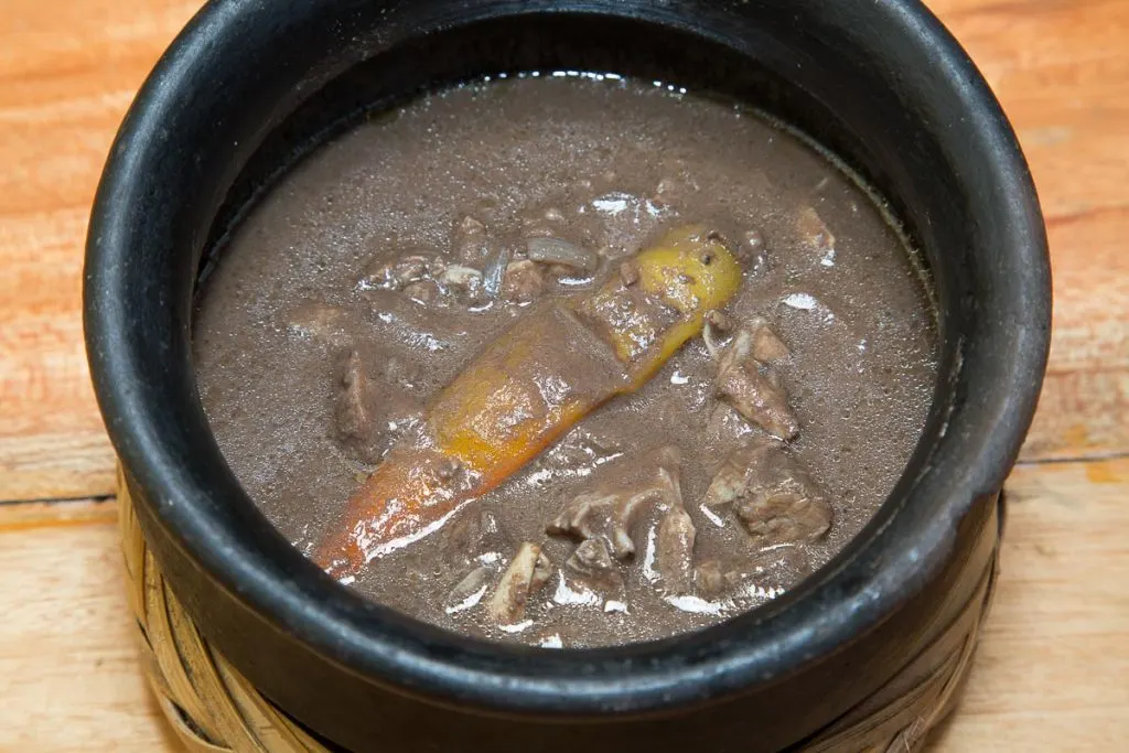 Dinuguan Gata - Pork Blood Soup