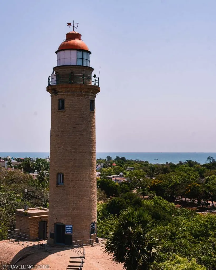 Pallava Lighthouse at Mamallapuram, India