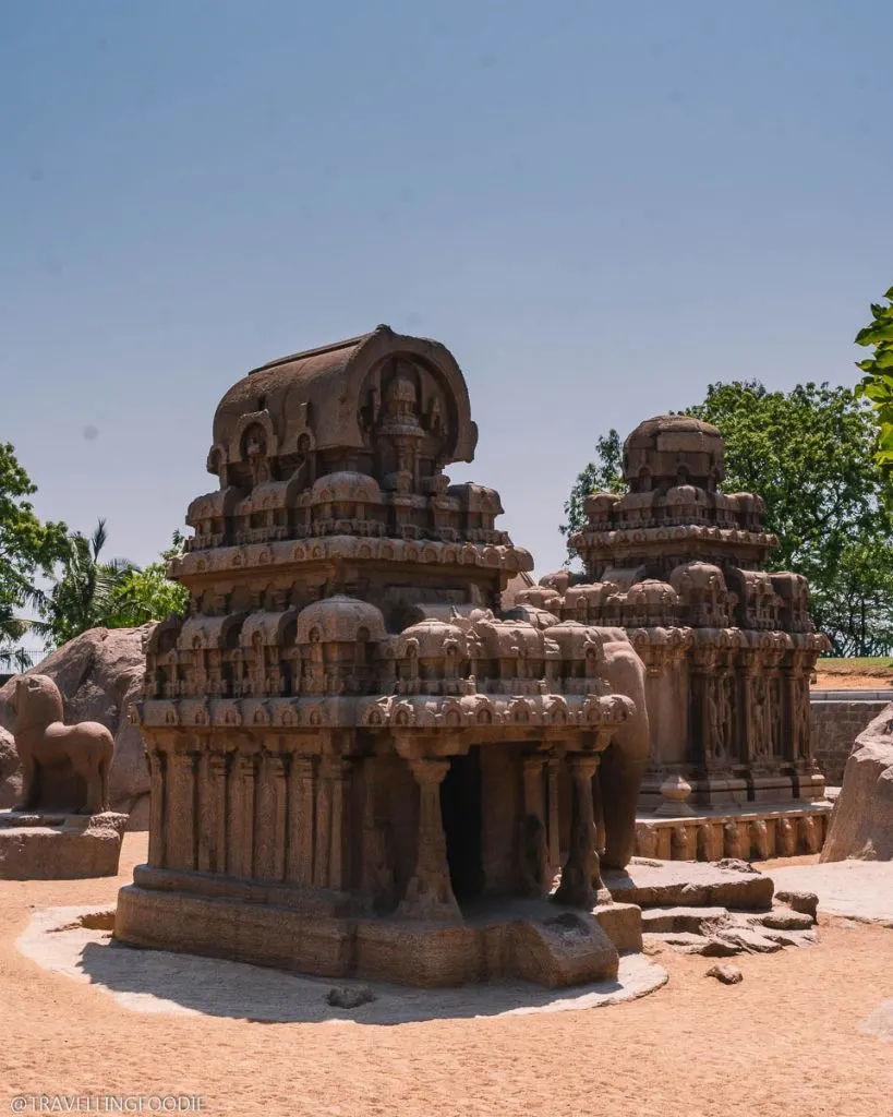 5 Chariots in Mamallapuram, India
