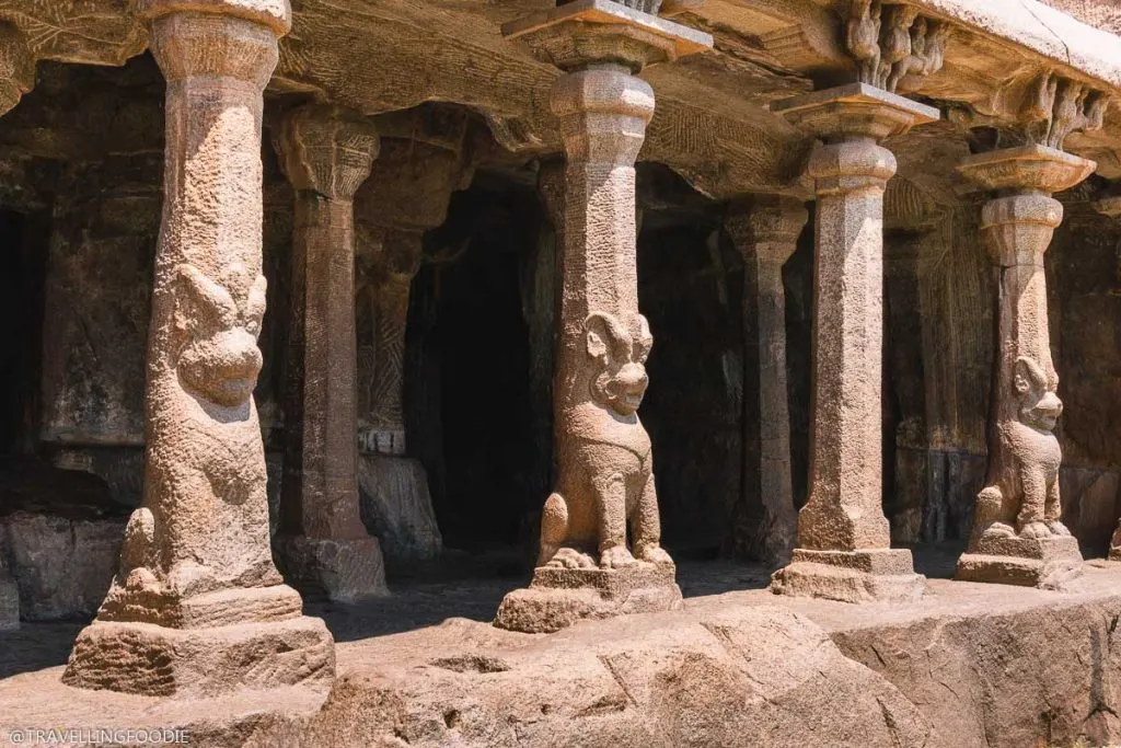 Panchapandava Cave Temple at Mahabalipuram UNESCO World Heritage Site