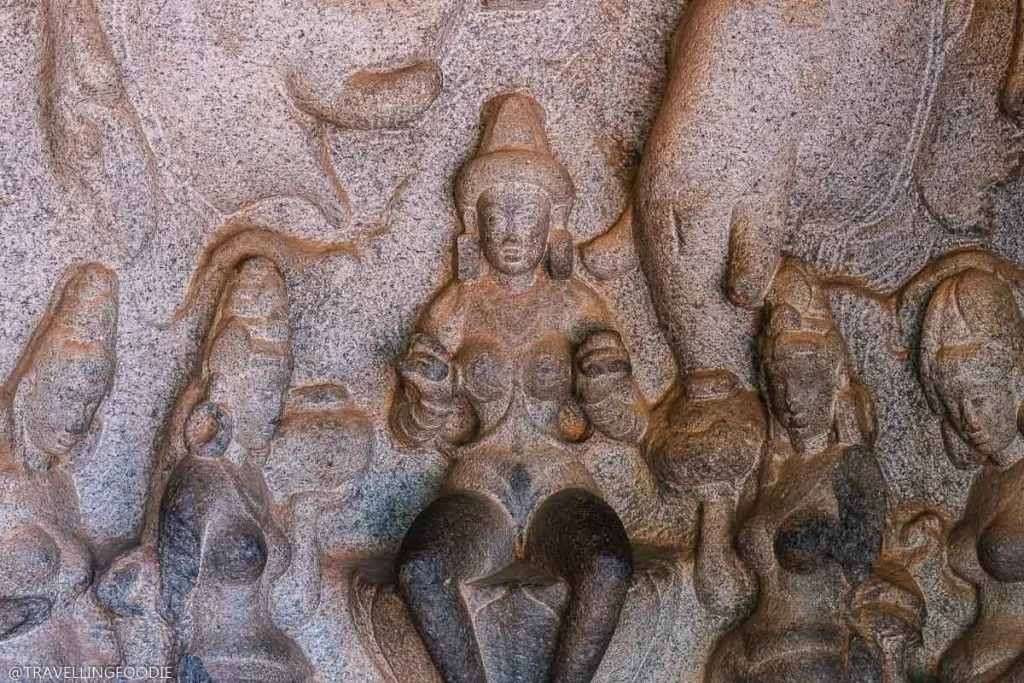 Varaha Cave at the Group of Monuments at Mahabalipuram in India
