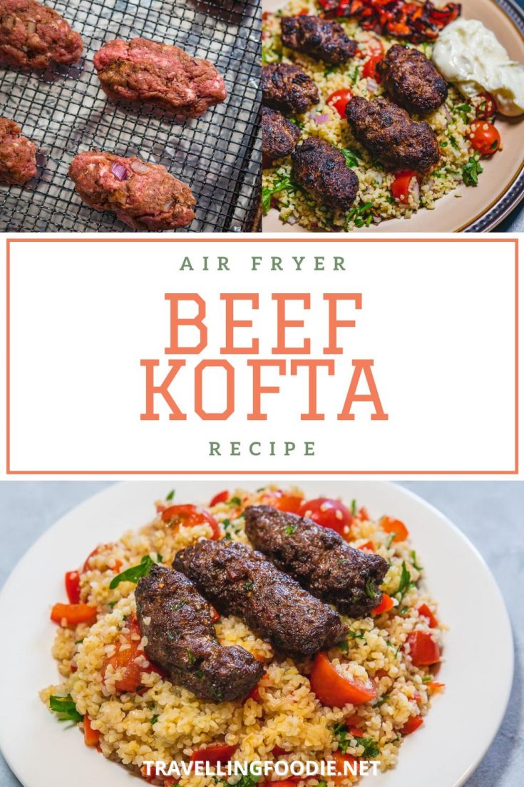 Air Fryer Kofta Kebab - No-Grill Middle Eastern Beef Kofta Recipe ...