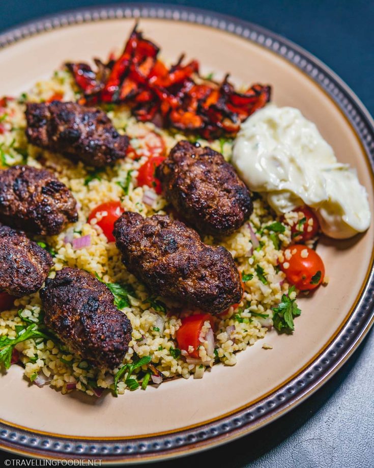 Air Fryer Kofta Kebab NoGrill Middle Eastern Beef Kofta Recipe