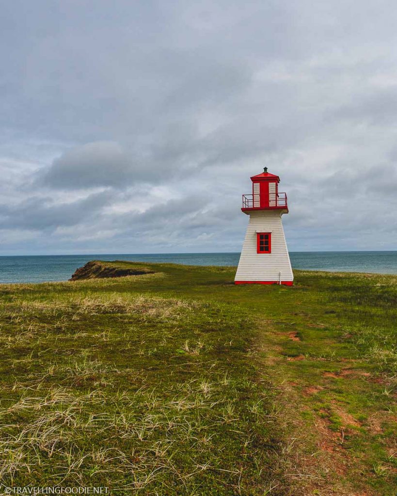 Lighthouse Cape Alright in Magdalen Islands