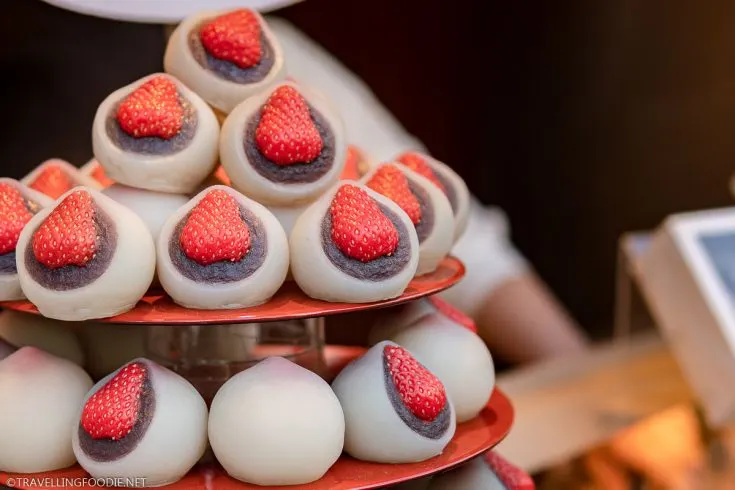 Ichigo Daifuku - Strawberry Mochi Japanese Dessert in Tokyo
