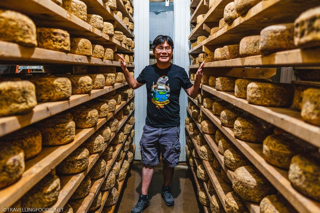 Travelling Foodie Raymond Cua at Cheese Cave at Goot Essa in Happy Valley, PA