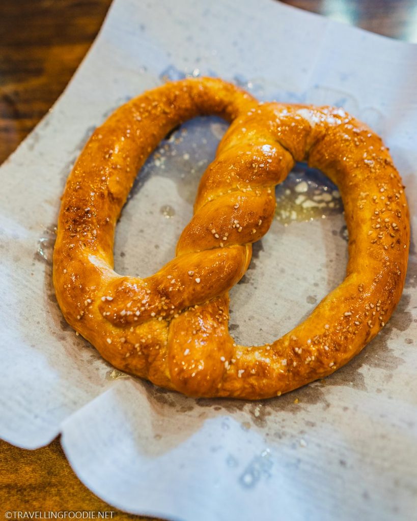 Pretzel at Sowers Harvest Cafe in State College, PA
