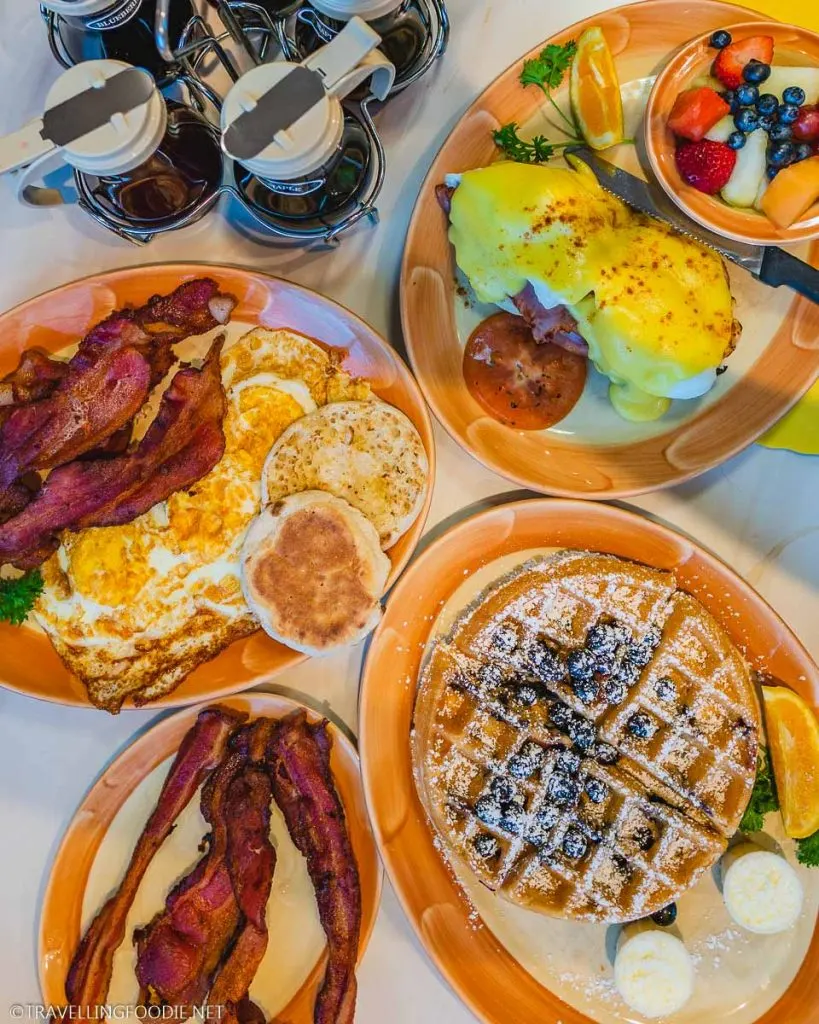 Breakfast at The Original Waffle Shop in State College, PA