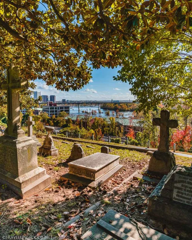 Hollywood Cemetery in Richmond, Virginia