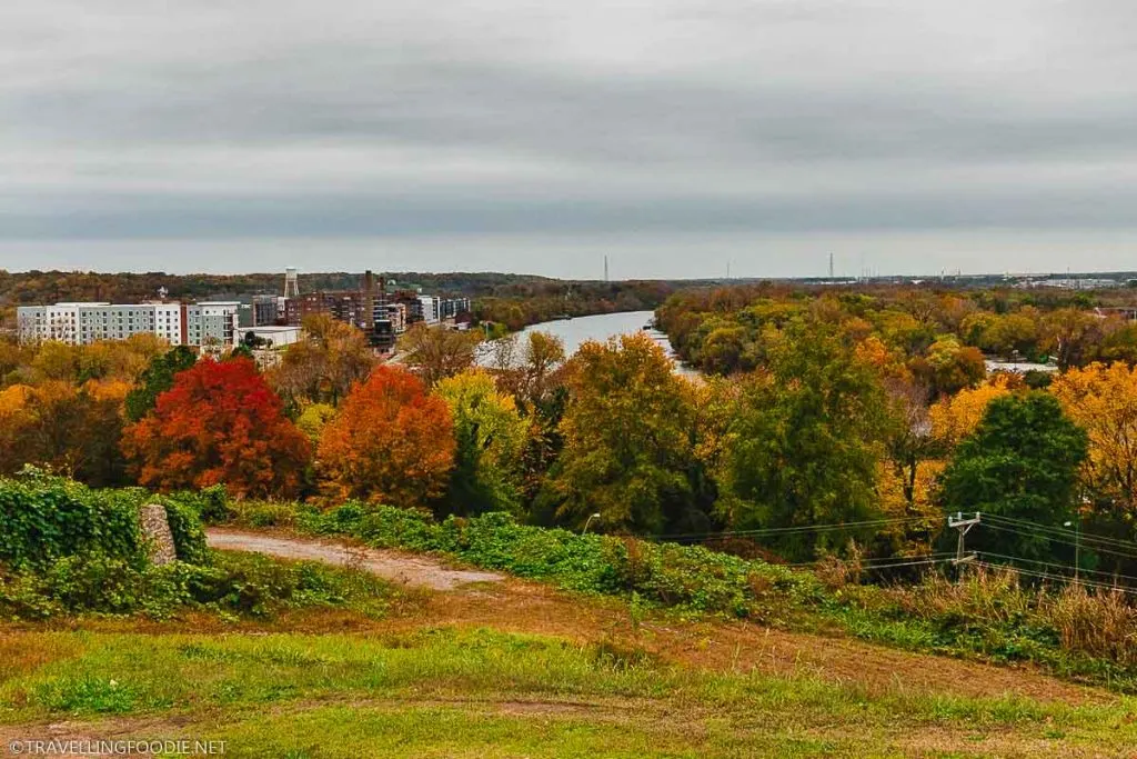 Fall Colors at Libby Hill Park in Richmond, Virginia