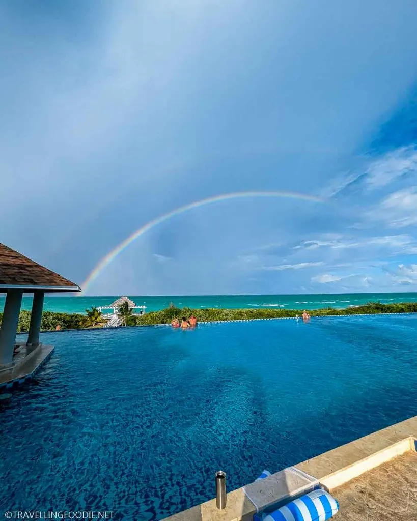 Infinity Pool Double Rainbow at Gran Muthu Imperial Cayo Coco, Cuba
