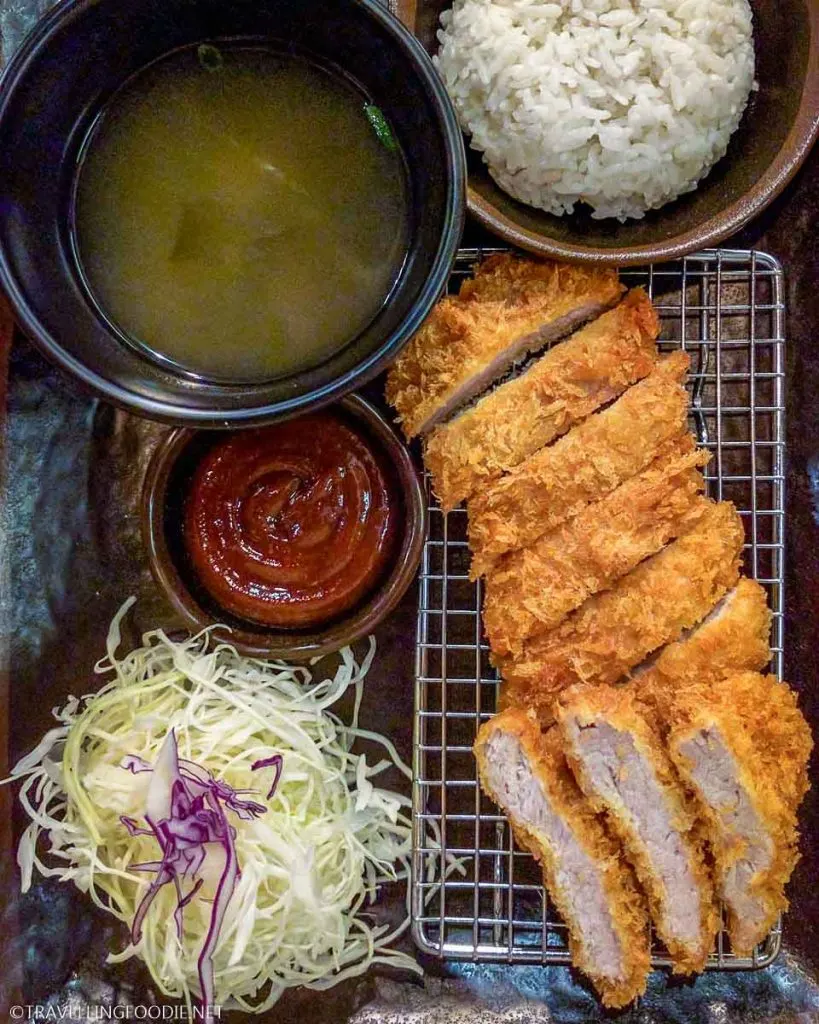 Tonkatsu Set at Mr. Tonkatsu in Toronto