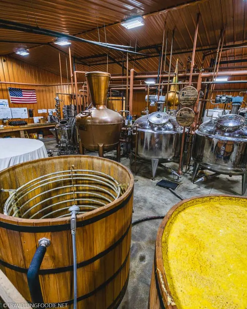Triple Pot Distillation at Neeley Family Distillery in Sparta, Northern Kentucky The B-Line