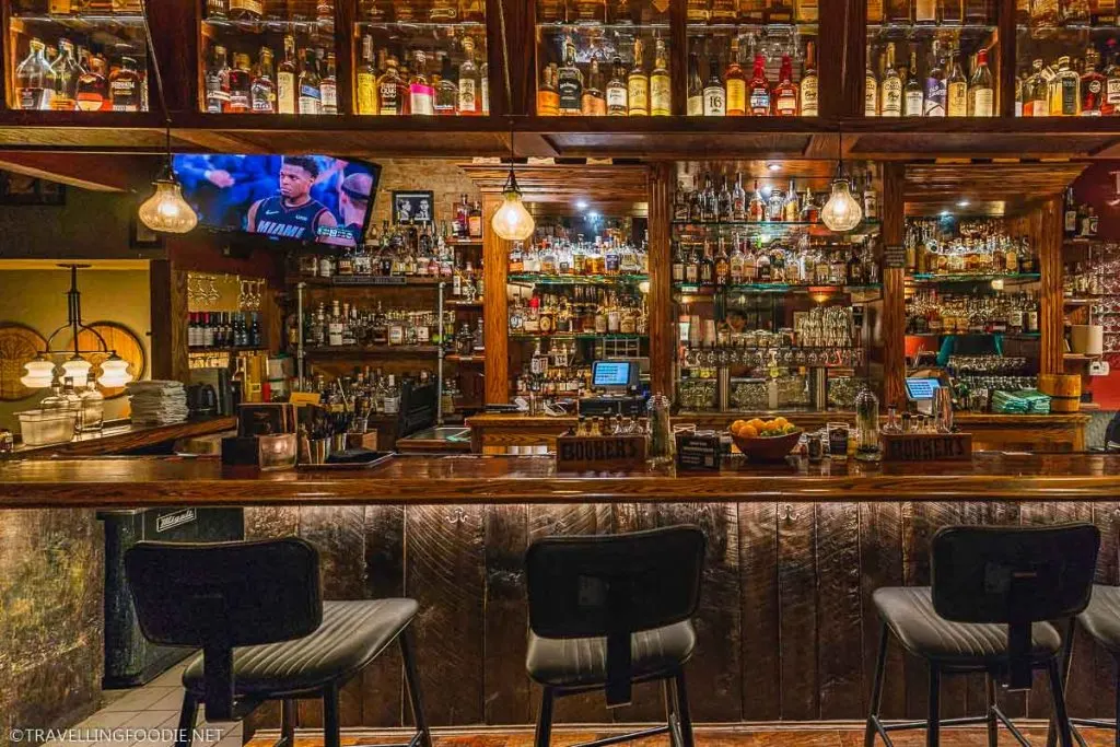 Whiskey Bar at Wiseguy Lounge in Covington, KY