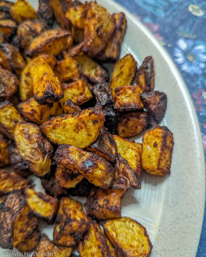 Ninja Speedi Crispy Potatoes on Plate