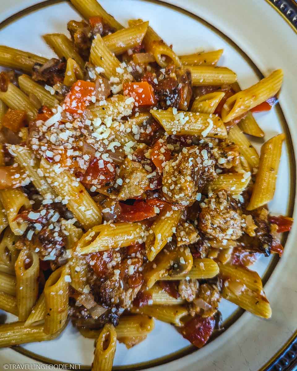 Ninja Speedi Penne Pasta with Sausage - Easy Italian Recipe ...