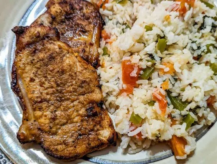Ninja Speedi Pork Chop and Rice