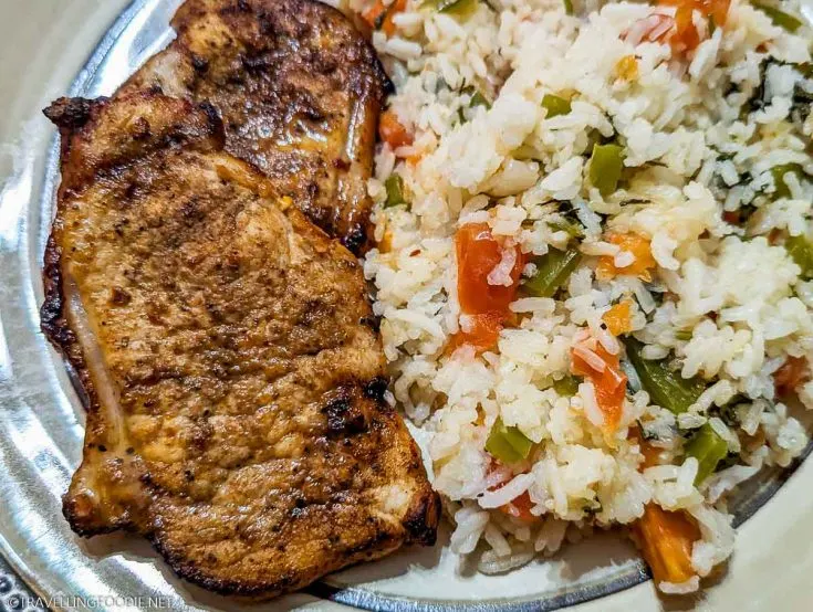 Ninja Speedi Pork Chop and Rice