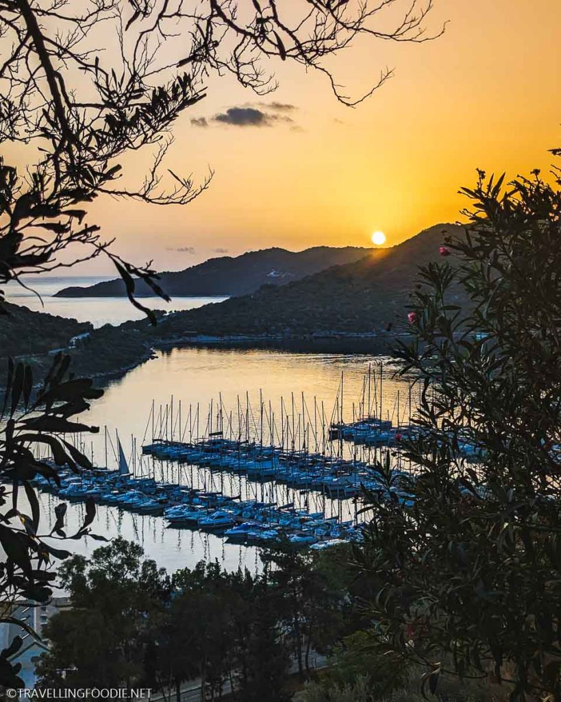 Sunset at Kas Harbor