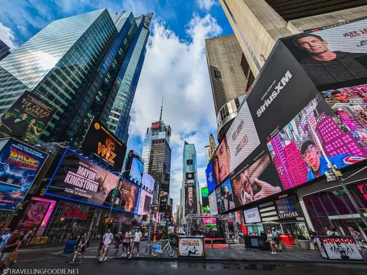 Times Square during daytime in NYC Trip