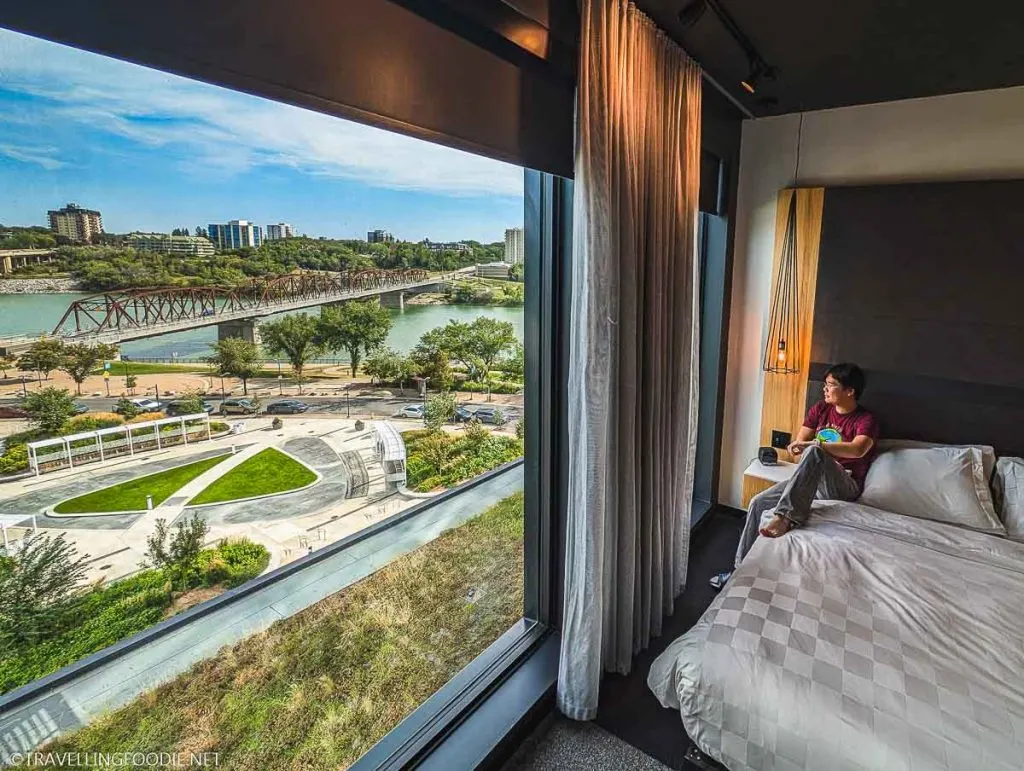 Alt Hotel Saskatoon River View King Bed Room