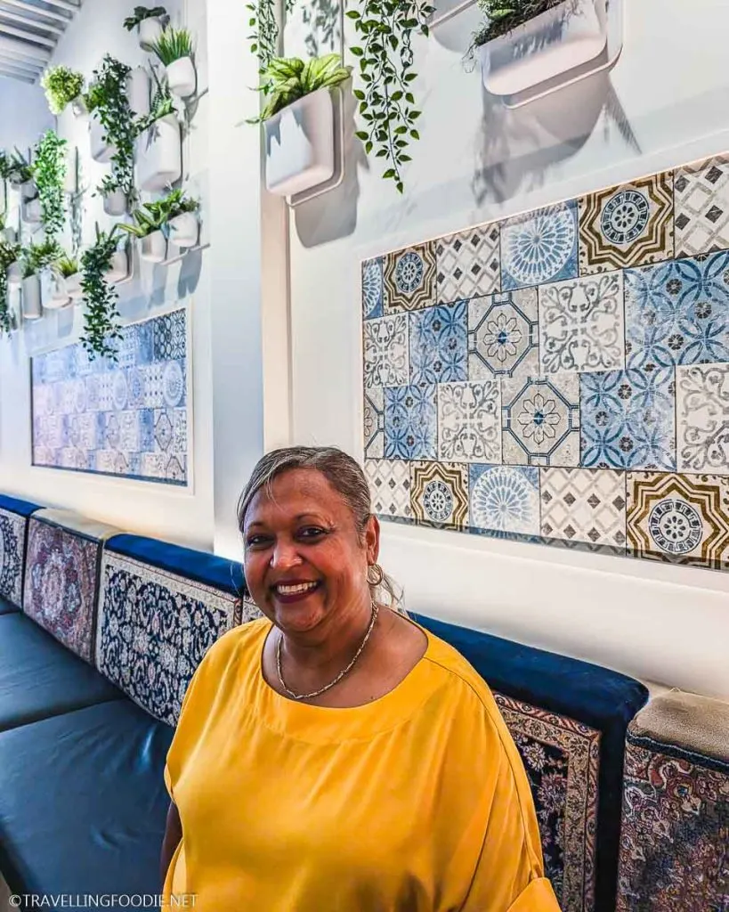 Chef Diana Gray at Botte Chai Bar and Persian Cafe in Saskatoon