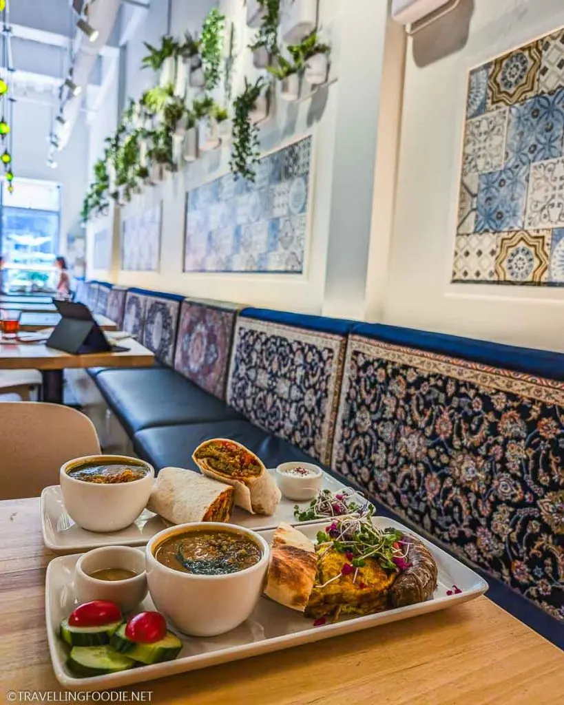 Persian food at Botte Chai Bar - Places To Eat in Saskatoon