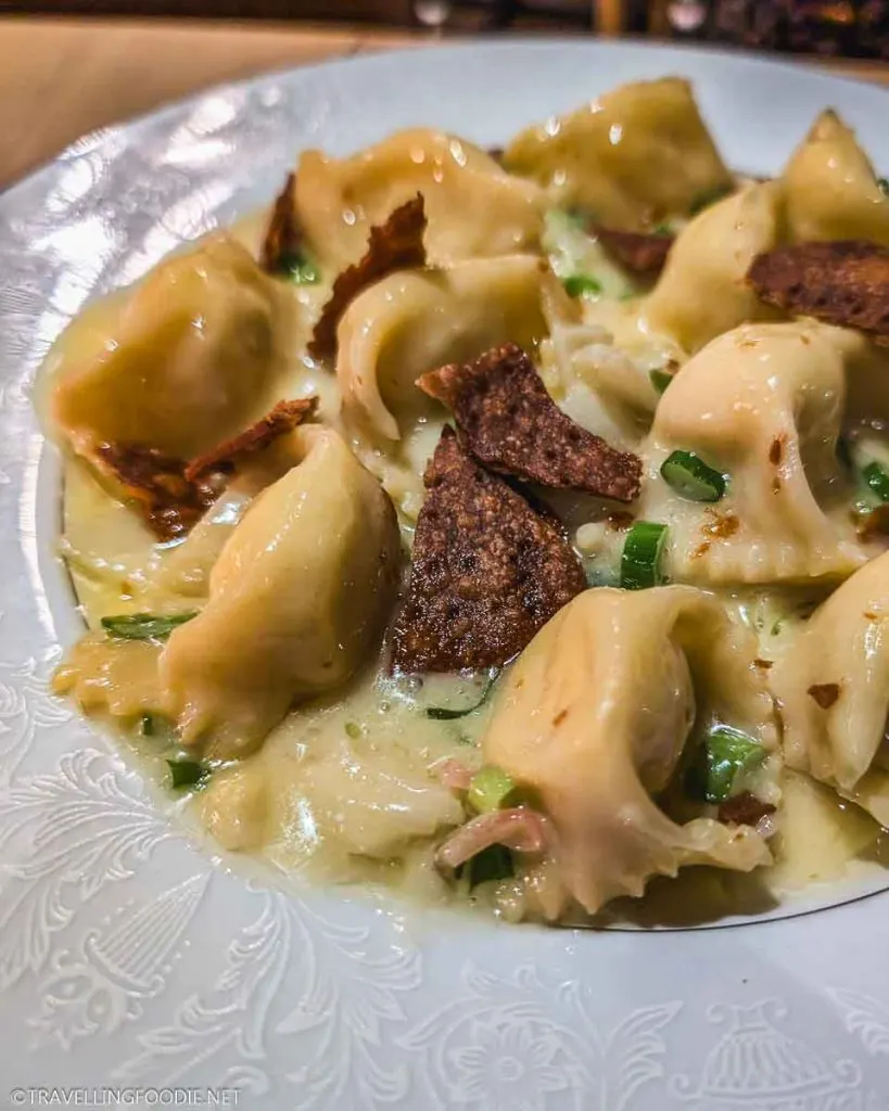 Homemade Pasta at Hearth Restaurant in Saskatchewan