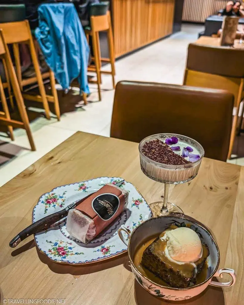 Desserts at Hearth Restaurant - Places To Eat in Saskatoon