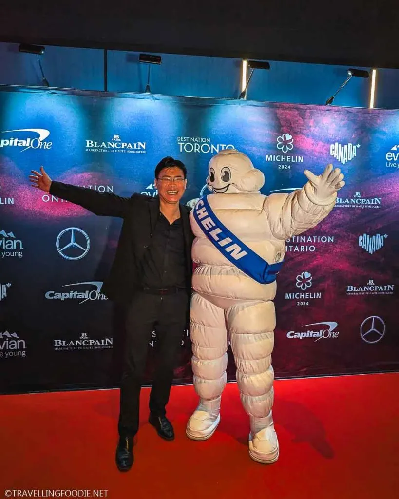 Travel foodie Raymond Cua attends the 2024 Michelin Guide Toronto and Region Awards Ceremony with Bib Gourmand