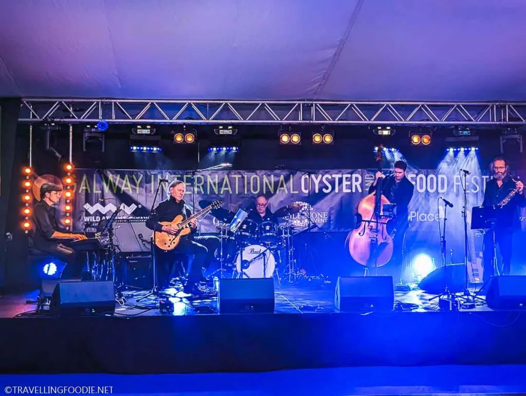 Live Music at Galway International Oyster and Seafood Festival in Ireland