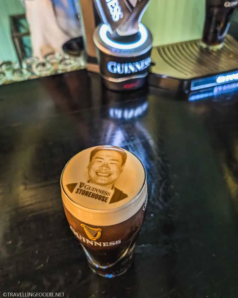 Stoutie Bar at Guinness Storehouse in Dublin, Ireland