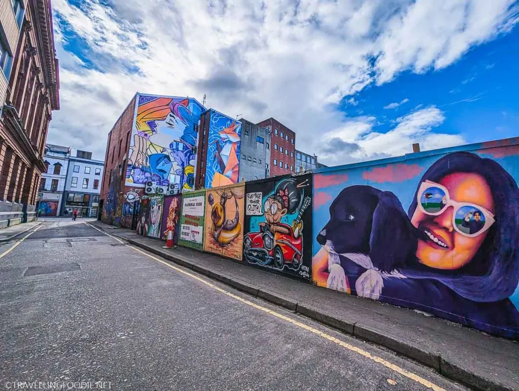 Street Art in Belfast, Northern Ireland, UK