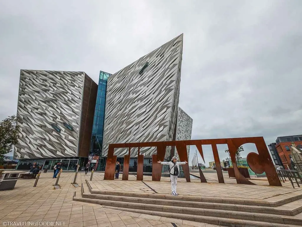 Titanic Belfast Sign