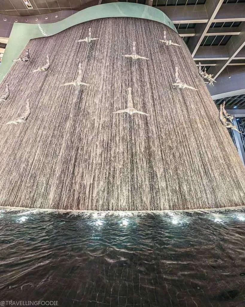 The Waterfall at Dubai Mall in United Arab Emirates