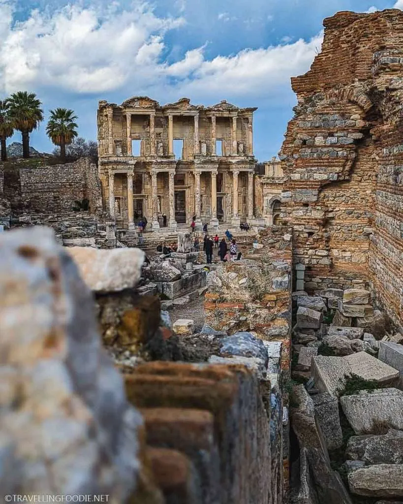 Framing the Library of Celsus at Ephesus, Turkiye