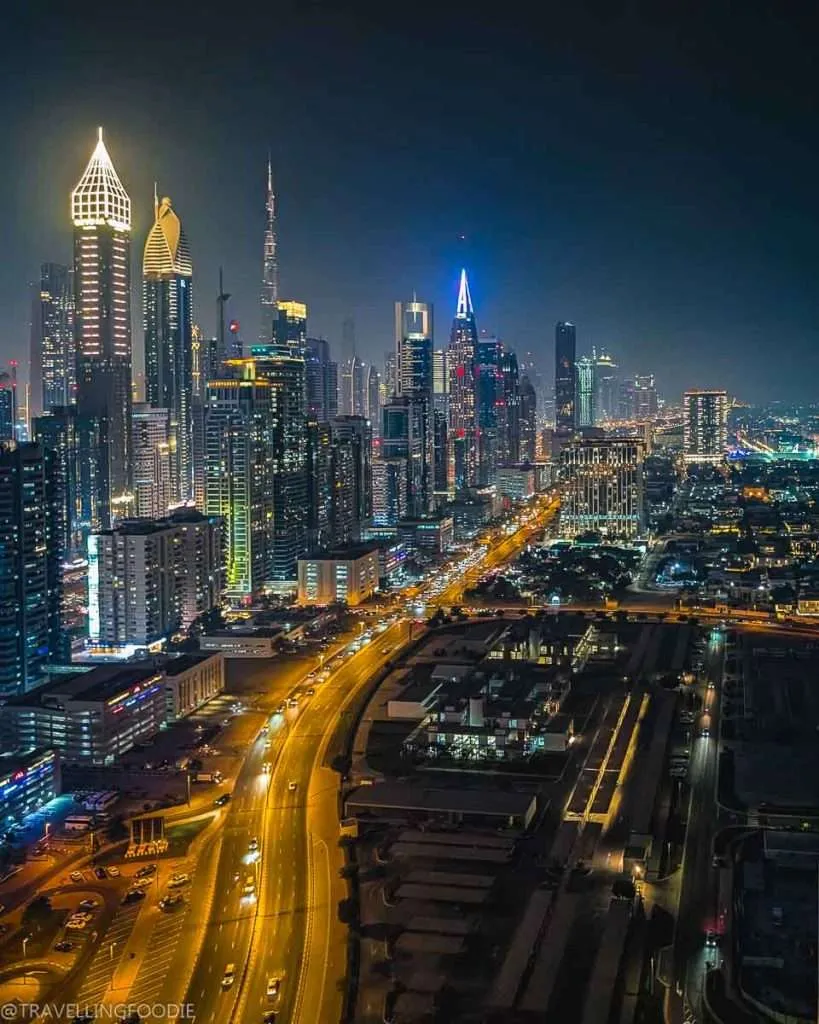 Eden House Rooftop View in Dubai