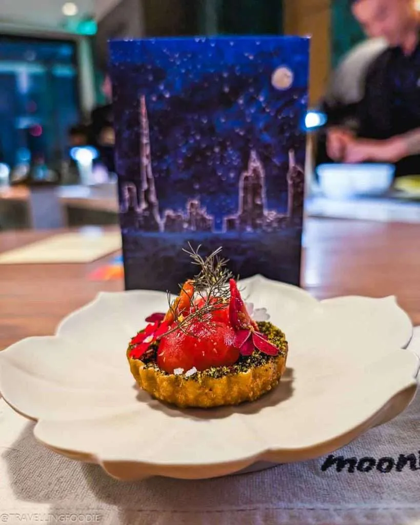 at Moonrise, One Michelin Star Restaurant in Dubai