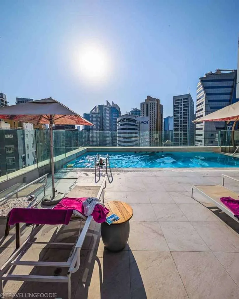 Rooftop Pool at Premier Inn Dubai Barsha Heights Hotel