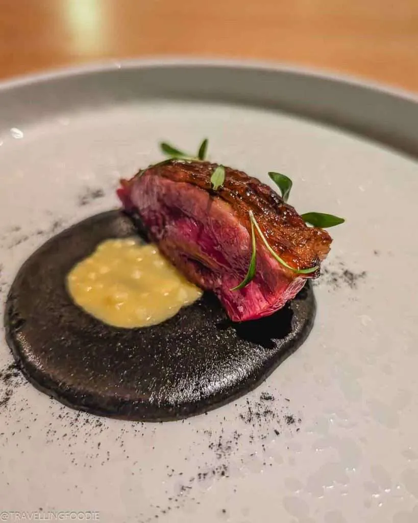 Poultry Course at Smoked Room, One Michelin Star Restaurant in Dubai
