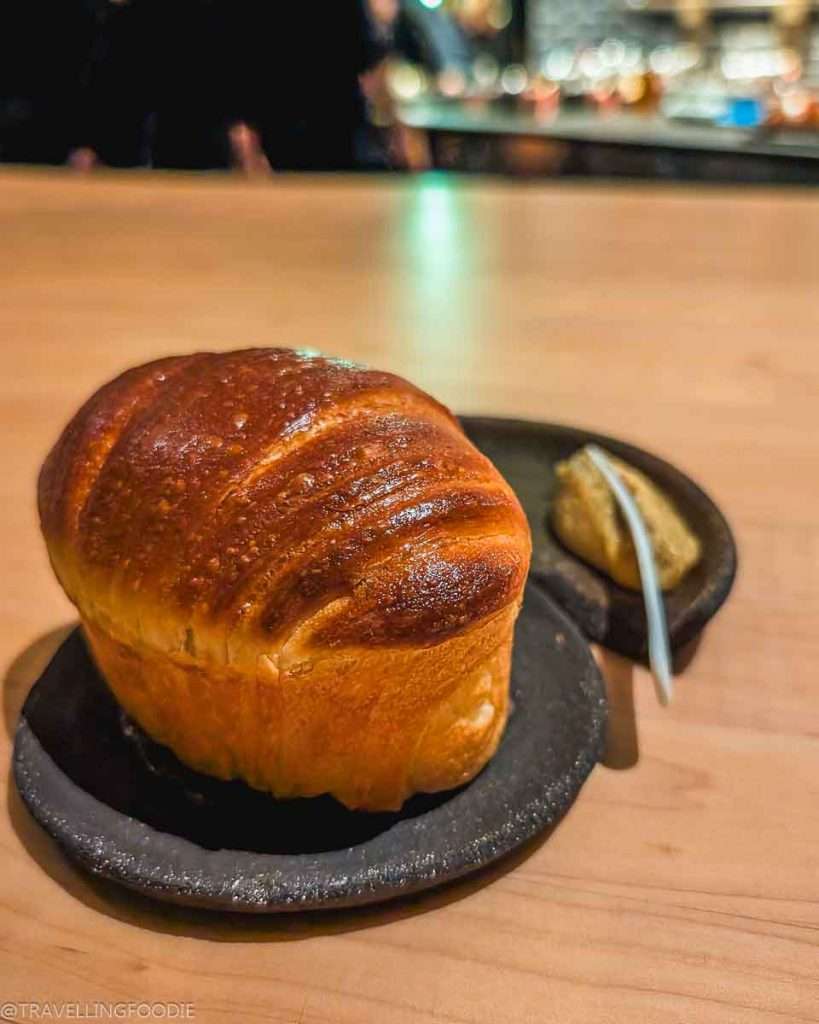 Bread at Smoked Room, One Michelin Star Restaurant in Dubai