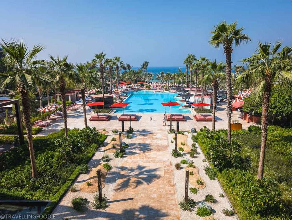 Outdoor Pool and Beach at 5-star Banyan Tree Dubai Hotel