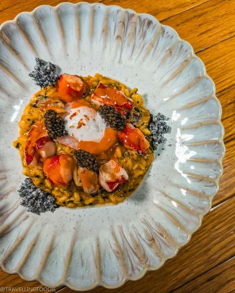 Portuguese Seafood Paella at Tasca, One Michelin Star Restaurant, at Mandarin Oriental Jumeira Dubai