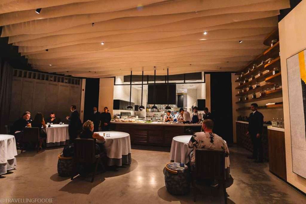 Restaurant Interior at Tresind Studio in St. Regis Gardens Dubai