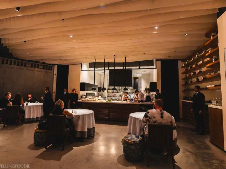 Restaurant Interior at Tresind Studio in St. Regis Gardens Dubai