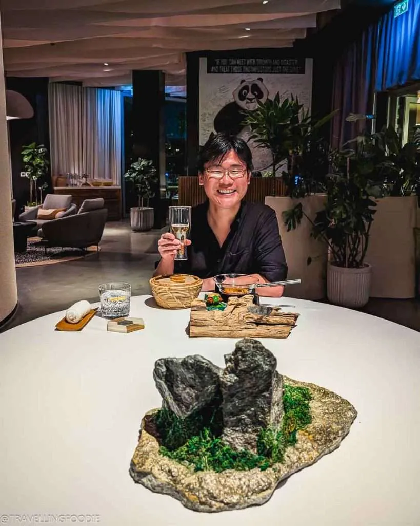 Travelling Foodie Raymond Cua, Kebab Course and Himalayan Mountain Ornament at Tresind Studio in St. Regis Gardens Dubai