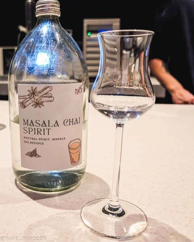 Masala Chai Spirit at Tresind Studio, Two Michelin Star Indian Restaurant in St. Regis Gardens Dubai