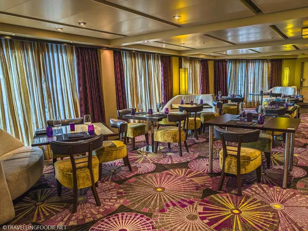 Holland America Nieuw Amsterdam Italian Specialty Restaurant Tamarind Interior Main Dining