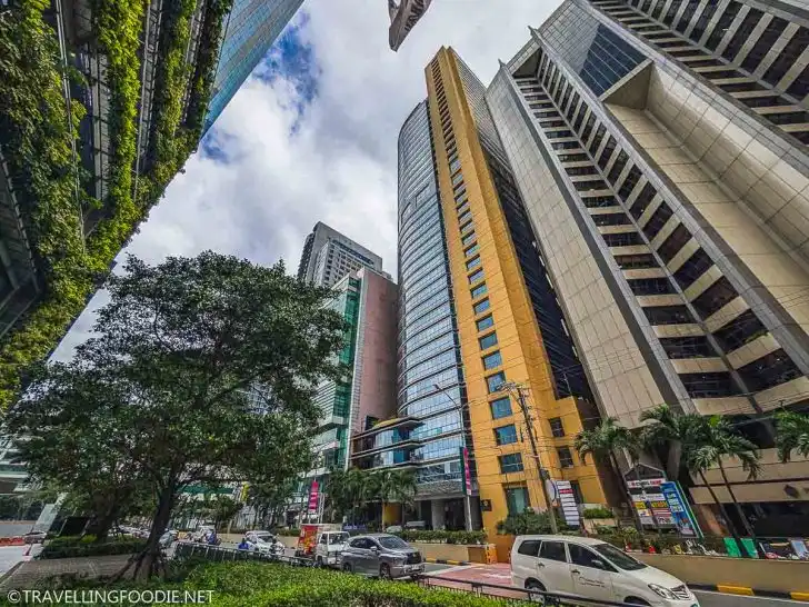 Discovery Suites Manila Hotel Entrance